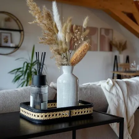 Boho Fuer 4 Wunderschoene Dachterrasse 公寓 埃珀海姆