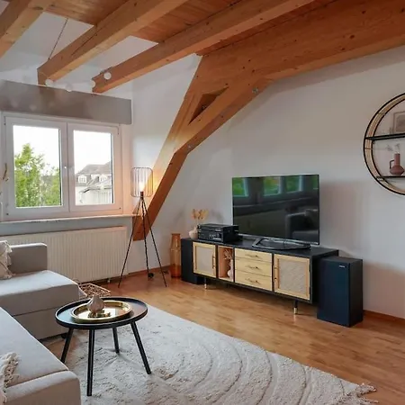 Boho Fuer 4 Wunderschoene Dachterrasse 公寓