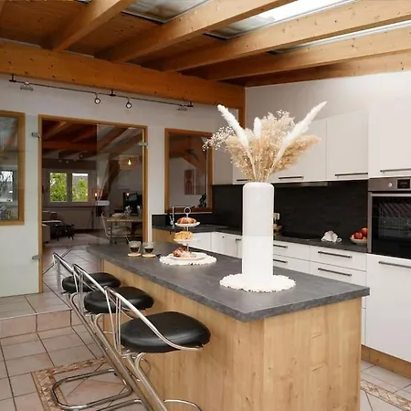 公寓 Boho Fuer 4 Wunderschoene Dachterrasse 埃珀海姆