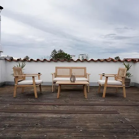 Boho Fuer 4 Wunderschoene Dachterrasse