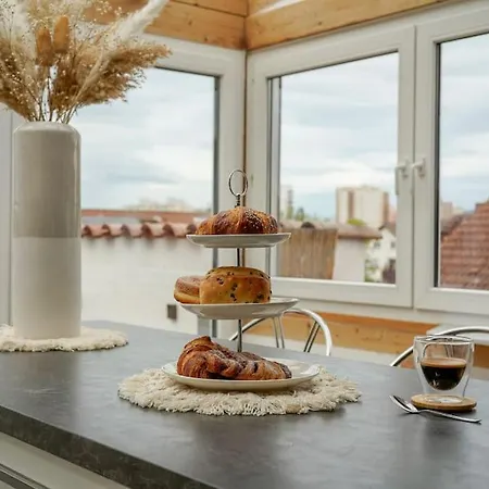 公寓 Boho Fuer 4 Wunderschoene Dachterrasse *