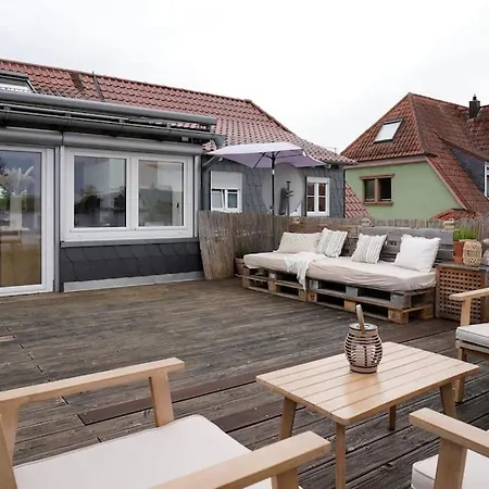 公寓 Boho Fuer 4 Wunderschoene Dachterrasse 埃珀海姆