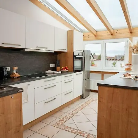 Boho Fuer 4 Wunderschoene Dachterrasse 公寓 埃珀海姆