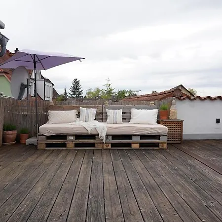 公寓 Boho Fuer 4 Wunderschoene Dachterrasse 埃珀海姆